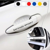 Ssangyong Korando Yapıştırma Kapı Kolu Ve Jant Stickerı