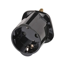 Brennenstuhl Türkiye - İngiltere Fiş Sistemine Uyumlu Ip20 Lisanslı Topraklı Travel Adaptör Dönüştürücü