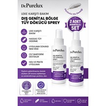 Leke Karşıtı Hassas Bölgelere Uygun Tüy Dökücü Sprey I Cilt Tonu Eşitlemeye Yardımcı 2x100ml Set