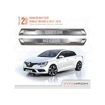 Renault Megane 4 Krom Ön Kapı Eşiği - 2 Parça - Hb-Sd