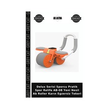 Delux Serisi Sporcu Pratik Spor Relife Ab-08 Yeni Nesil Ab Roller Karın Egzersiz Tekeri
