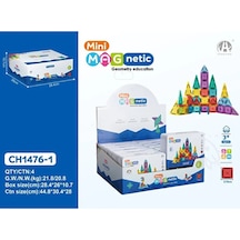 Ucuzuna Bak Mini Magnetic Blok Metal Kutu 45 Pcs