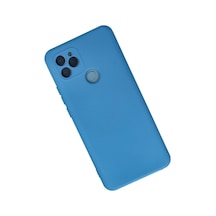 General Mobile Gm 21 Kılıf Nano İçi Kadife Silik 3c29d Mavi