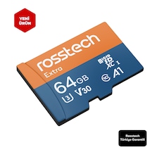Rosstech Extra 64gb Microsdxc V30 Uhs-3 C10 100mb/sn Hafıza Kartı