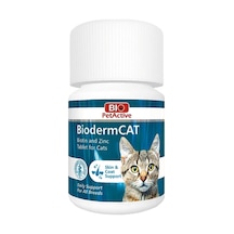 Biopetactive Biodermcat Kediler Için Biotin Ve Çinko Tableti 30 Gr 100 Tablet