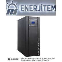 Ad 6 Kva, 6000 Va Online Ups 1f/1f 16 7 Ah Akü 5/15dakika Besleme