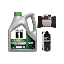 Mobil 1 5W-30 Motor Yağı 4 L + Gojo Koltuk Yastığı + Carpex Lastik Tamir Kiti