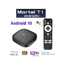 Mortal T1.android Tv Box 2gb Ram -16 Gb Hafıza Android 12 Tvbox Bx40