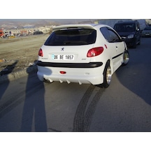 Peugeot 206 Arka Tampon Eki Tek Kapı ---Fibersan Tuning