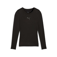 Puma Teamlıga26 Baselayer Genç Uzun Kollu Tişört 660452 03 Siyah