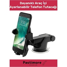 Yeni Sezon Uzayabilen Ayarlanabilir Vantuzlu Cep Araç Telefon Tutucu Oto Araba Içi Telefon Tutacağı