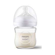 Doğal Tepkili Cam Biberon 120ml 0-3 Ay 2 Adet