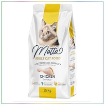 Motto Tavuklu Yetişkin Kuru Kedi Maması 15 KG