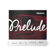 D'addario J1010 1/2m Prelude Çello Tel Seti 1/2 Öğrenci Dostu Masif Çelik Çekirdek Yüksek Dayanıklılık Ve Net Ses Karakteri