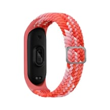 Mey İthalat Mi Band 6 Star Kordon - Pembe-kırmızı Diğer