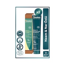 Botanique Doğal Neem & Nar Özlü Florürsüz Organik Diş Macunu 75 Ml 2'li Paket Ecocert Cosmos