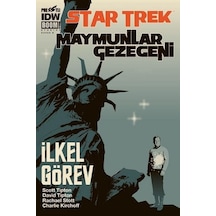 Maymunlar Gezegeni-Kapak B - Scott Tipton -  David Tipton - Presstij Kitap