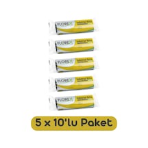 Florex Endüstriyel Battal Boy Çöp Torbası 72x95 Cm 10'lu Rulo Siyah 5 Rulo (50 Adet)