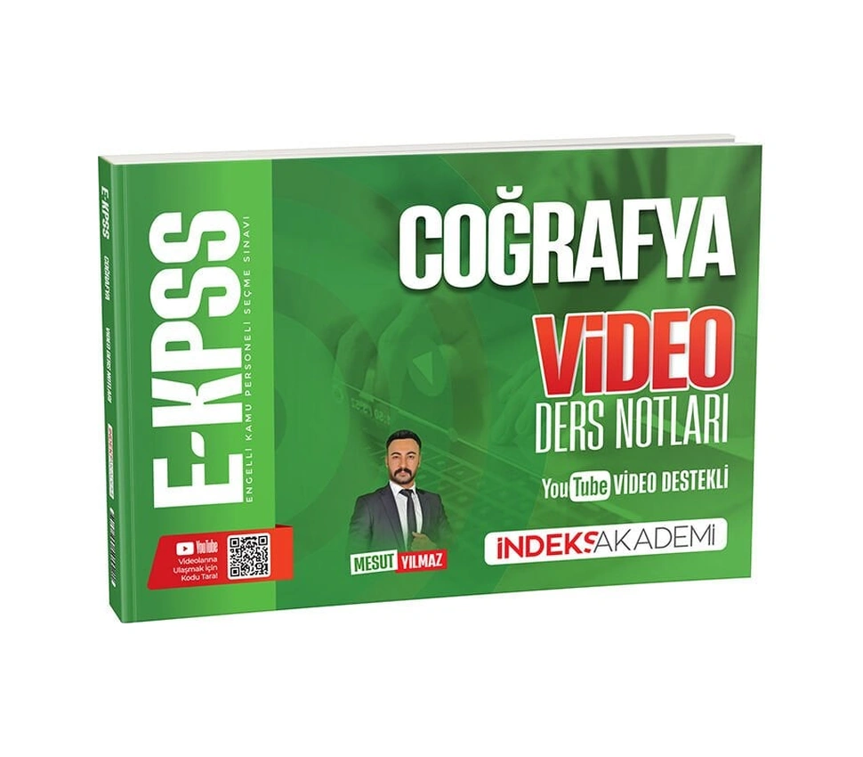 İndeks Akademi Ekpss Coğrafya Video Ders Notları - Mesut Yılmaz