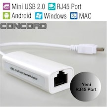 Micro Usb Ethernet Kartı Lan Ethernet Card Rj45 Usb 2.0 Windows 8