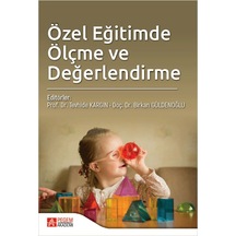 Özel Eğitimde Ölçme ve Değerlendirme - Pegem Akademi Yayıncılık