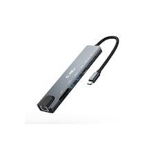 Chub008-p 8in1 Windows & Mac 100w Hızlı Şarj Özellikli Çevirici Hub Çoklayıcı