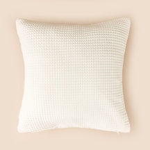 Soft Luma Kırlent Kılıfı - Ekru - 45x45 Cm Çok Renkli