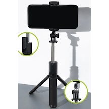 Bluetooth Uzaktan Kumandalı 15 Cm Işıklı Tripod Selfie Çubuğu Ayaklı Yeni Nesil Tripot Selfie Çubuğu