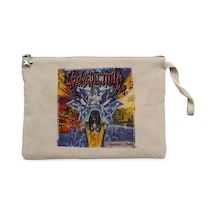 Benediction Organised Chaos Krem Astarlı Cüzdan / El Çantası Krem