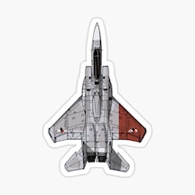 Jet Savaş Uçağı Araba Leptop Için Sticker Yapıştırması 20Cm Z1