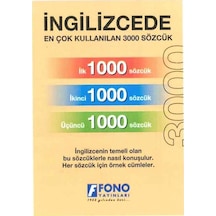 İngilizcede En Çok Kullanılan 3000 Sözcük- Fono Yayınları