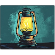 Gaz Lambası Baskılı Mouse Pad 18x22 Cm