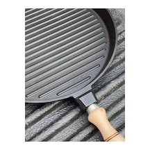 Döküm Izgara Tavası 31 Cm Çapında