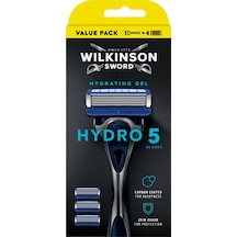 Wilkinson Sword Hydro 5 Pro-vitamin B5 Erkek Tıraş Bıçağı Sapı + 4 Yedek Kartuş