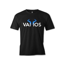 Tenis - Vamos Siyah Erkek Tshirt