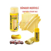 Oto Sentetik Güderi Bez 43x32 Lüx Cam Bezi Kurulama Bezi