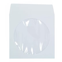 Cd Zarfı Beyaz - Pencereli - 500 Adet 12.5x12.5 90 Gr