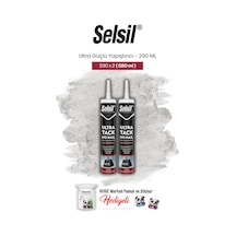 Selsil Ultra Güçlü Yapıştırıcı 290 Ml, 2 Adet Ve Rosie Pamuk 290 ML