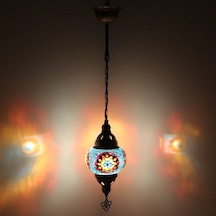 Dekoratif MOZAİK GECE LAMBASI TEKLİ AVİZE