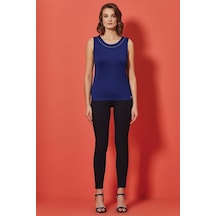 Dar Paça Lacivert Jean Tayt Lacivert