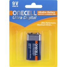 Onecell Ultra Dijital Alkalin 9V Pil