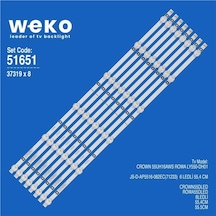 Wkset-6651 37319x8 Js-d-ap5516-062ec 71233 8 Adet Led Bar 3v Tvnizi Açıp İçindeki Led Barla Birebir Aynısı Olduğunu Görmeden Almayınız. Sonrasında İade Almamaktayız.