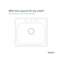 Moen 7906 Musluk, Krom, 0.5 Diğer