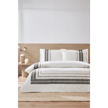Özdilek Blend Krem Tek Kişilik %100 Pamuk Nevresim Takımı Krem