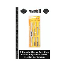 8 Parçalı Klavuz Seti Usta Takımı Bağlantı Elemani Montaj Yardımcısı