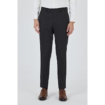 İmza Koyu Antrasit Yan Cep Açık Paça Slim Fit Esnek Classic Pantolon 1003250906 Koyu Antrasit