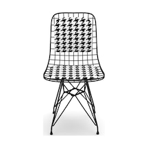 Knsz kafes tel sandalyesi 1 li mazlum syhkono sırtminderli ofis cafe bahçe mutfak