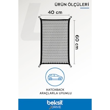Drıve Bagaj Sabitleme Filesi Toyota Corolla Uyumlu 40x60