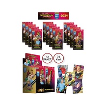 Panini Adrenalyn Fifa 365 - 2024 Official Trading Card Futbolcu Kartları Etiketi 12 Paket