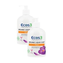 Ecos3 Organik Sıvı Sabun Floral 2 Li Set 2 X 500 Ml